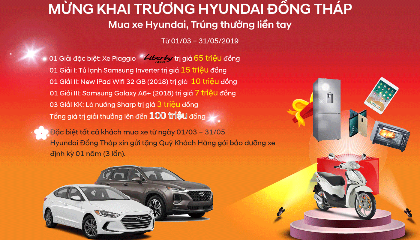 Chương trình Khuyến Mãi Mừng Khai Trương